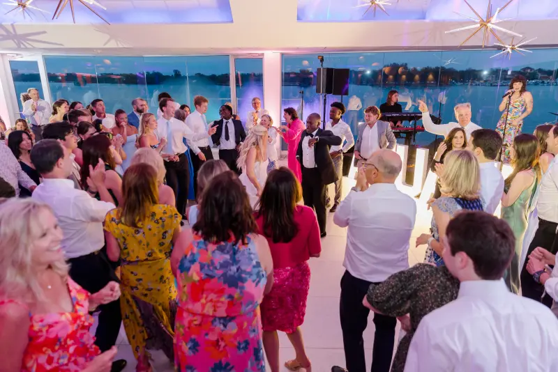 Packed dance floor