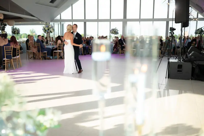 First dance at sunset