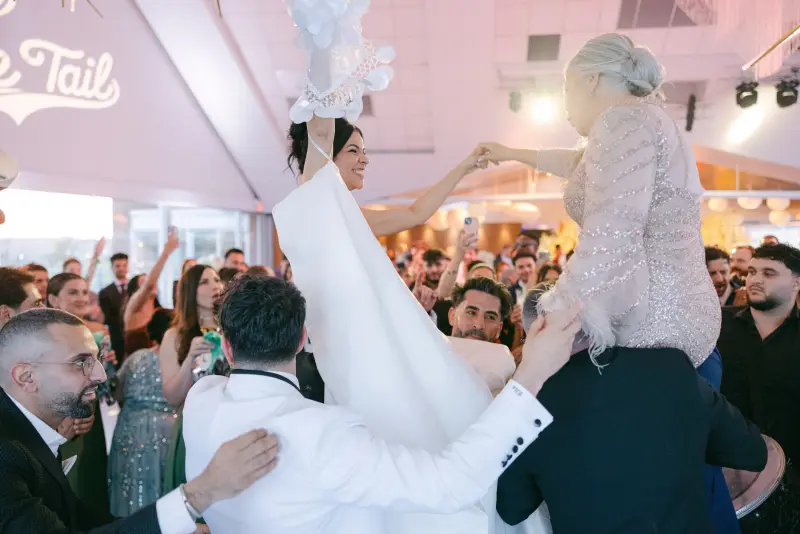 Wedding celebration at The Roostertail